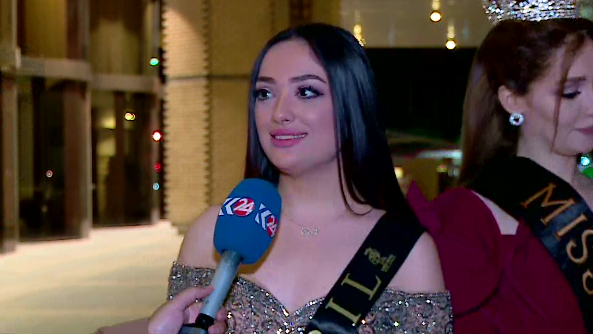 Miss Erbil 2017 Sara Abdulwahid during the Miss Iraq Pageant ceremony in Baghdad, Iraq, May 25, 2017. (Photo: Kurdistan24)